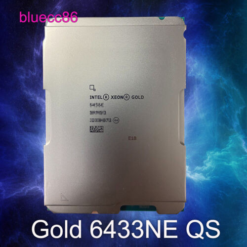 Intel Xeon Gold 6433Ne Qs 2.0Ghz Fclga4677 205W 32C/64T Cpu Processors