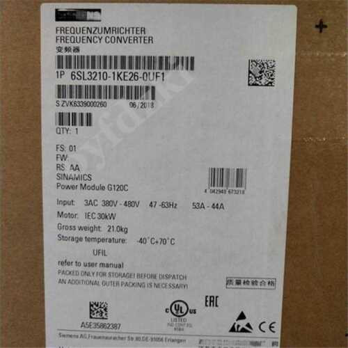 1Pc New 6Sl3210-1Ke26-0Uf1