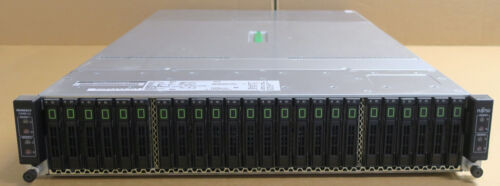 Fujitsu Cx400 S2 4-Node 2U Server 8X Intel 8C E5-2640V2 256Gb Ram 24X 2.5" Bay