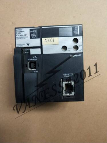 One Used Omron Plc Cj2H-Cpu65-Eip Module
