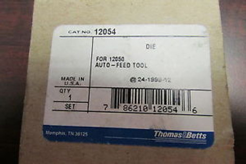 THOMAS & BETTS 12054 Die for 12050 Auto Feed Tool