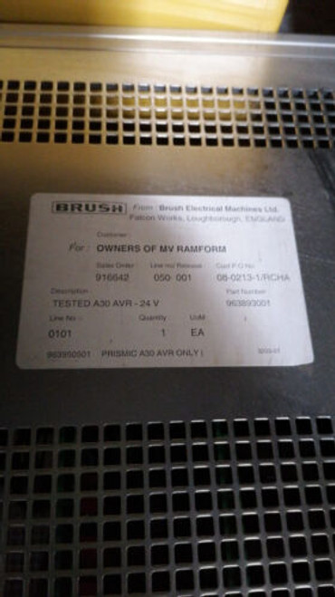 Brush Prismic A30 Excidation Chassis 963893001