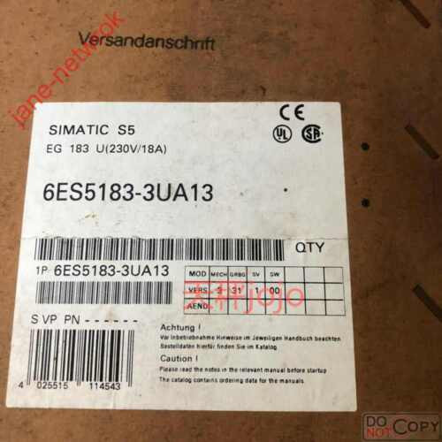 1Pc For  New  6Es5183-3Ua13 6Es5 183-3Ua13