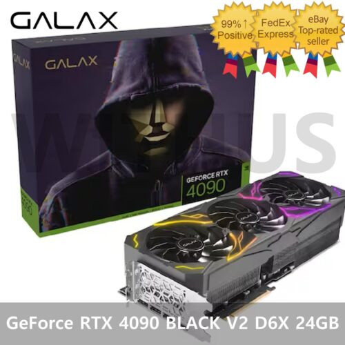 Galax Geforce Rtx 4090 Sg Black Oc V2 D6X 24Gb Gaming Graphics Card - Tracking