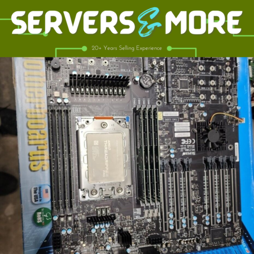Supermicro M12Swa-Tf Motherboard, Threadripper 3955Wx Pro Cpu 512G 3200Mhz Ram