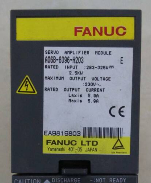 One New Fanuc Servo Amplifier A06B-6096-H203 A06B6096H203 A06B 6096 H203