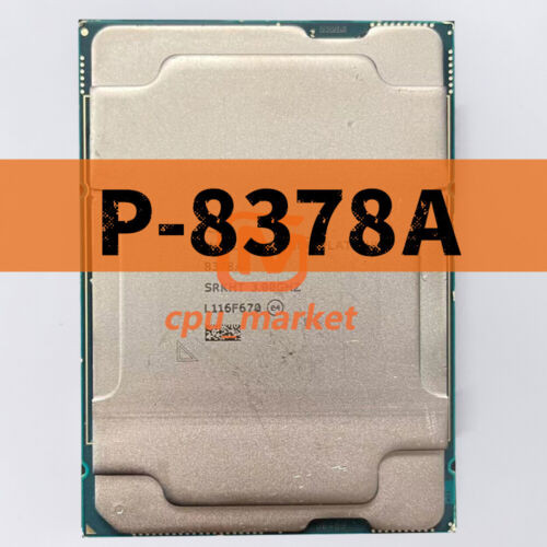 Intel Xeon Platinum 8378A Srkht 3.00Ghz 32Cores 64Threads Lga4189 Cpu Processor