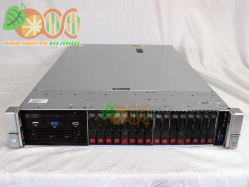Hp Dl380 G9 16-Core Server 2X E5-2620 V4 2.1Ghz 128Gb-32 P840 4X 200Gb 12X 1.8Tb
