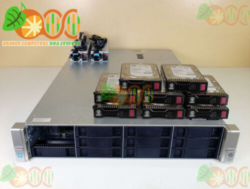 Hp Dl380 G9 20-Core Server 2X E5-2660 V3 2.6Ghz 192Gb-32 P840 8X 8Tb 12G 3.5