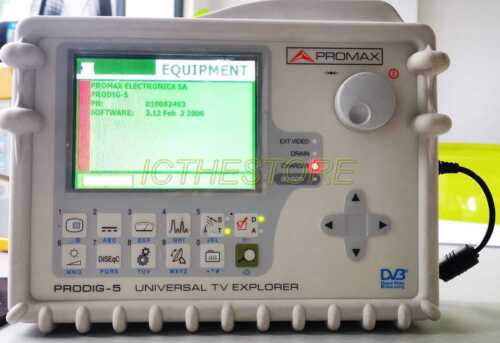 Used Good  Prodig-5 Tv Explorer Satellite Meter # Ship