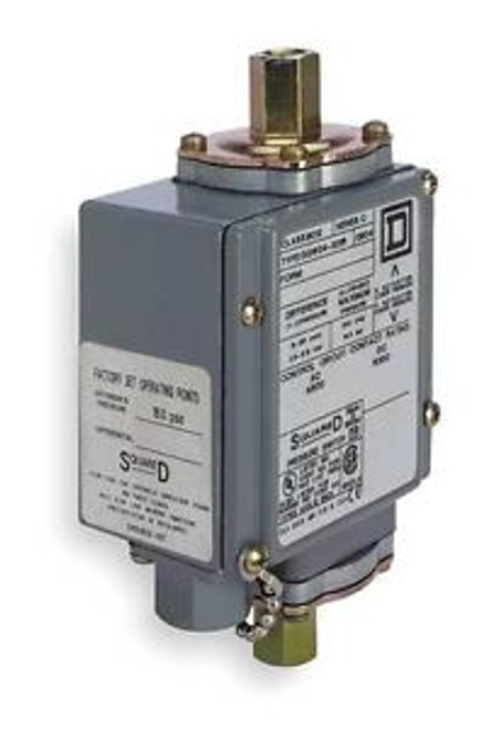 Square D 9012Ggw4 Pressure Switch, 0-175Psi, 2 Stage, 4/4X/13