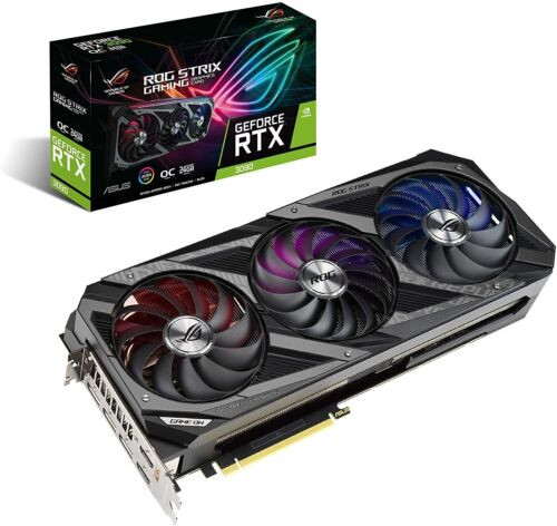 Asus Nvidia Geforce Rtx 3090 24G Rog-Strix-Rtx3090-O24G-Gaming / Az