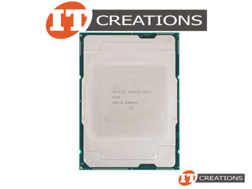 Intel Xeon Gold 8 Core Processor 6334 3.60Ghz / 3.70Ghz 165W Cpu Srkxq
