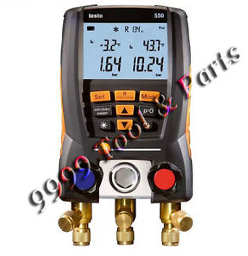 Testo 550-2 Digital Manifold Gauge Helps Refrigerant Service