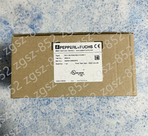 P+F Brand New Pcv100-F200-Ssi-V19-6011 Via Fedex Or Dhl
