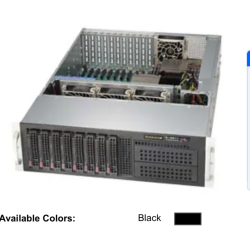 11 Pci-E Full Height Slot  Supermicro 3U 8 Bay E-Atx Atx Chassis Server Cse-835