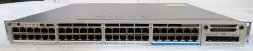 Cisco Catalyst Ws-C3850-12X48U-L 48-Port Ethernet Switch W/ C3850-Nm-2-10G