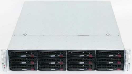 12 Bay Supermicro X9Drt-3F 2X Intel Xeon E5-2670 V2 10C/20T 16Gb Ram