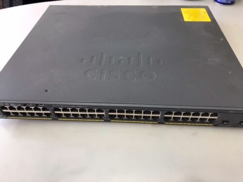 Cisco Ws-C2960X-48Fpd-L 48 Port Poe Switch