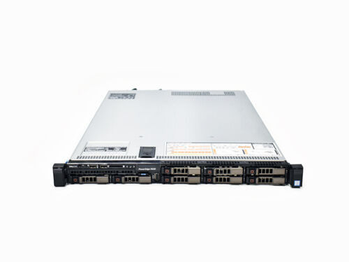 Dell Poweredge R630 8Sff 2.1Ghz 36-C 256Gb Mem 4X1G Rj-45 Nic 2X750W Psu Rails