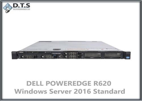 Dell Poweredge R620 Server 2X E5-2620 2.0Ghz 48Gb H710 Windows Server 2016 Std