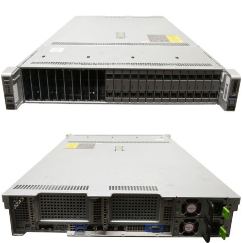 Cisco Ucs C240 M4Rackserver 2X E5-2620 V3 2.40Ghz 6C 64Gb Pc4 24X Sff 2.5-