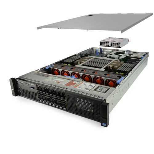 Dell Poweredge R820 Server 4X E5-4657Lv2 2.40Ghz 48-Core 384Gb H710