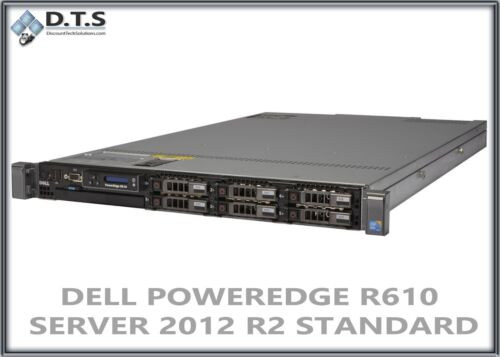 Dell Poweredge R610 Server  2.93Ghz 48Gb Windows Server 2012 R2