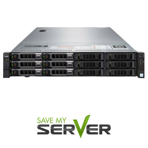 Dell Poweredge R730Xd Server  2X E5-2680 V3 =24Cores  64Gb  H730  6X 4Tb Sas