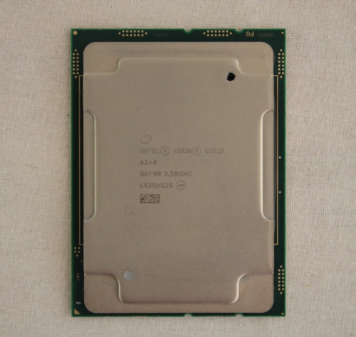 Intel Xeon Gold 6248 @ 2.50Ghz (Srf90) 20 Core Cpu Processor - Fast Shipping