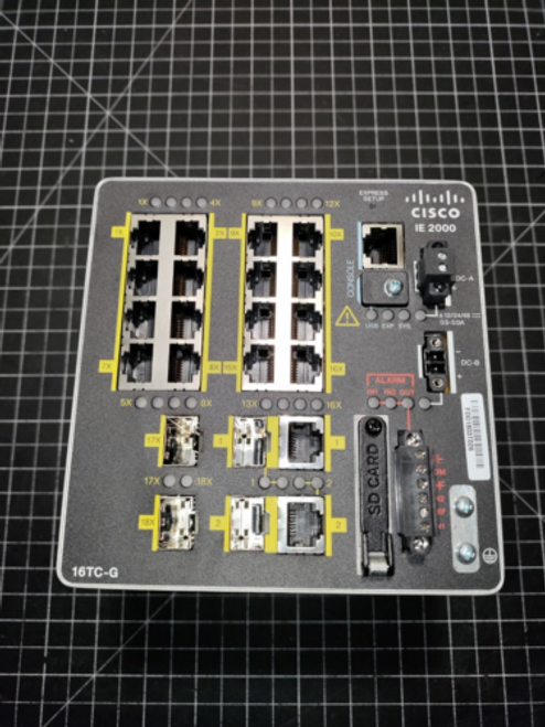 Cisco Ie-2000-16Tc-G-N Industrial Network Switch