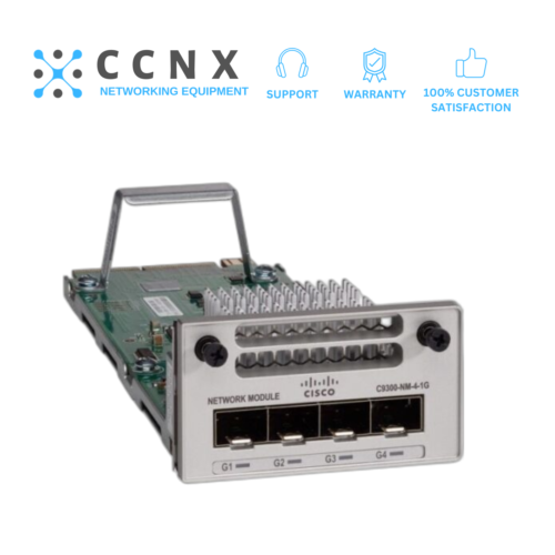 Cisco C9300-Nm-4G 4 X 1Ge Network Module For Catalyst 9300