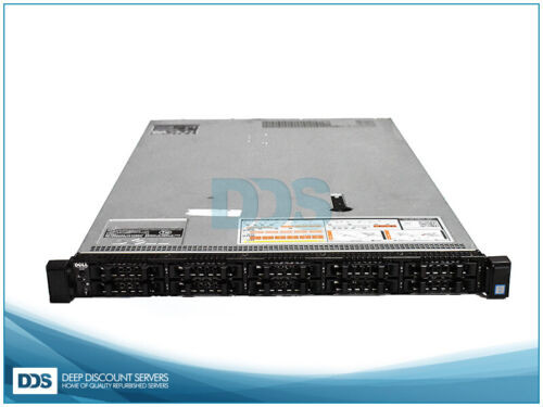 Dell R630 7R6Jd 10 Sff (2)Sr1Xp 12-C 2.50Ghz 256Gb H730 (4X)10G + 1Gbe (2)750W