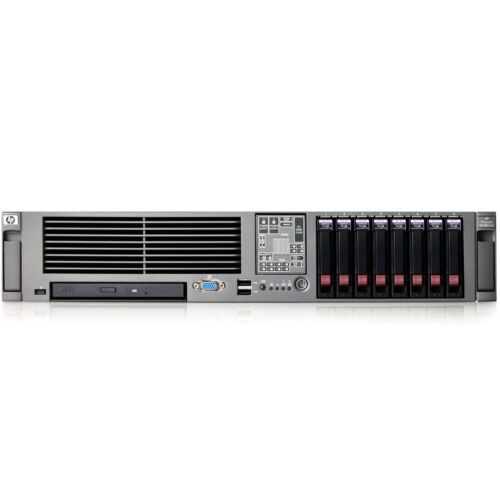 Hp Proliant Dl380 G5 2X Xeon E5345 8Gb Memory + 3X146Gb Raid 5 Rack 2U Server-
