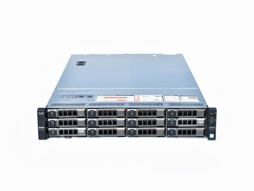 Dell R730Xd 12Lff 2.4Ghz 28-C 128Gb H730 2X10G+2X1G Nic 2X1100W 12X Trays Rails