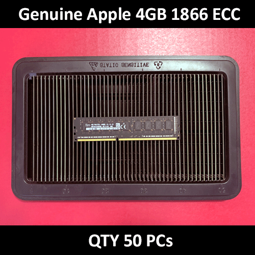 Apple 4Gb Pc3-14900E Ddr3-1866 Ecc Memory Modules Qty 50 Pcs