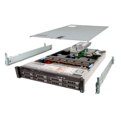 Dell Poweredge R720 Server 2X E5-2660 2.20Ghz 16-Core 32Gb 8X 4Tb 12G H710 Rails