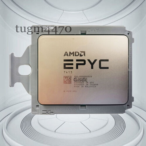 Amd Epyc 7413 Milan 24 Cores 48 Threads 2.65Ghz 180W Socket Sp3 Cpu Processor