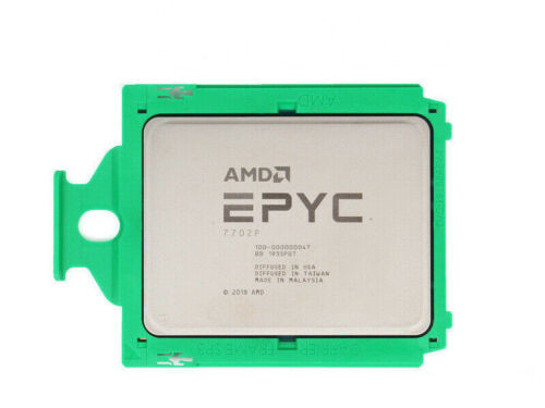 Amd Epyc 7702P Cpu 64 Core 2Ghz 256Mb Tdp 200W Sp3 100-000000047 Unlocked-