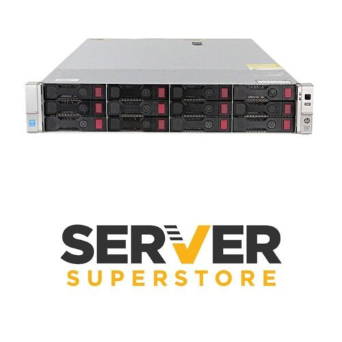 Hp Proliant Dl380 G9 Server 2X 2680 V4 2.4Ghz = 28 Cores 256Gb P840 12Tb Storage