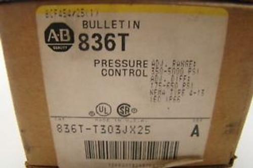 Allen Bradley 836T-T303Jx25 Pressure Control