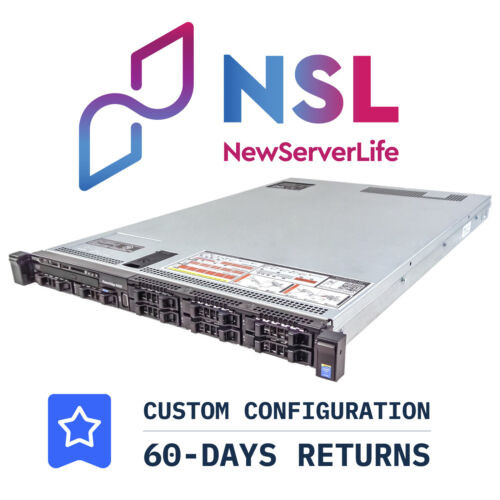 Dell R630 Server 2X E5-2698V4 2.2Ghz =40 Cores 128Gb H730 4X 800Gb Ssd 4Xrj45