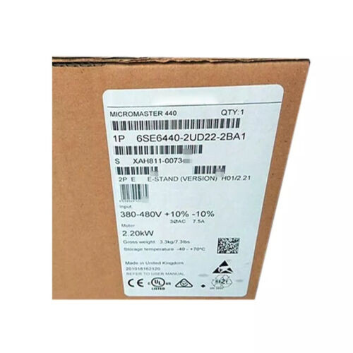 1Pc Nib Siemens Plc 6Se6440-2Ud22-2Ba1 One Year Warranty Fast Shipping