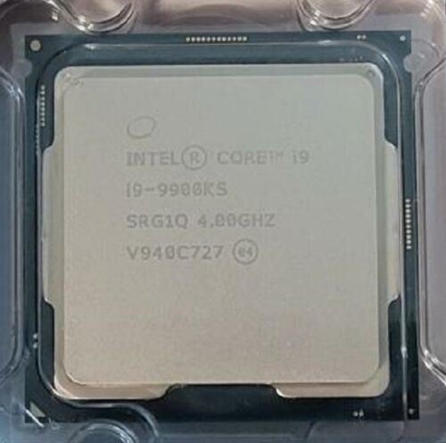 Intel Core I9-9900Ks 4.0Ghz 8-Cores 16-Threads 16Mb Lga1151 Srg1Q