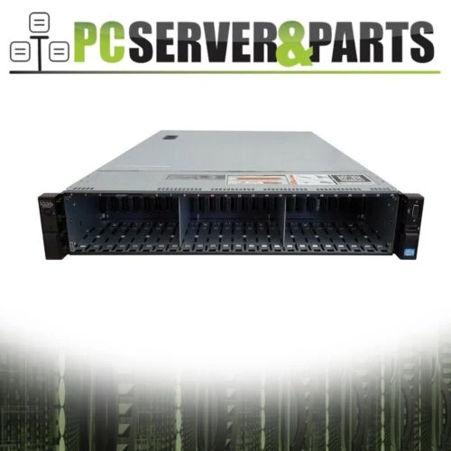 Dell Poweredge R720Xd 24B 16-Core 2.00Ghz E5-2650 128Gb Ram 24X 1.2Tb H710