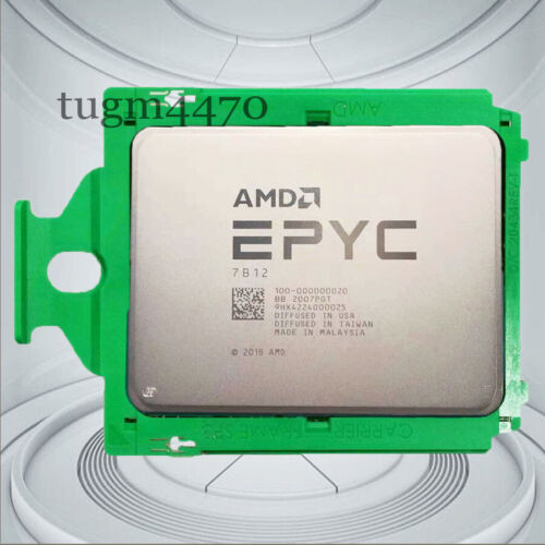 Amd Epyc 7B12 2.25-3.4Ghz 64 Core 128 Thread 100-000000020Epyc7B12 Cpu Processor-