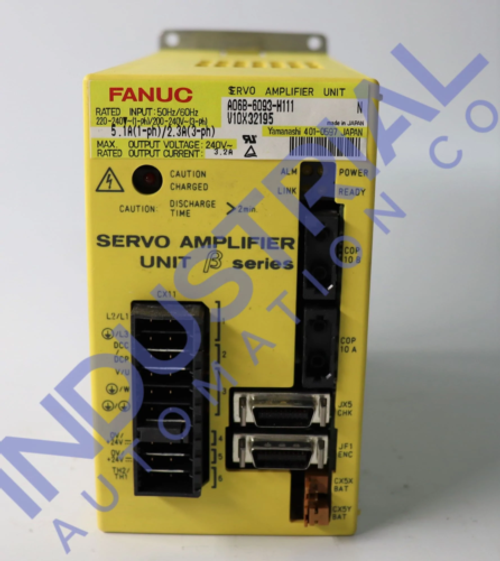 Refurbished Fanuc A06B-6093-H111 Next Day Air Available