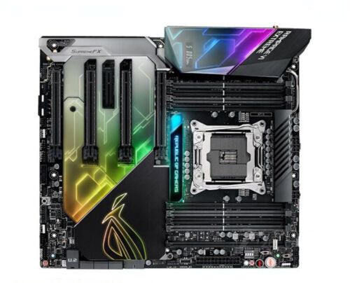 For Asus Rog Rampage Vi Extreme Intel X299 Ddr4 Lga 2066 Desktop Motherboard