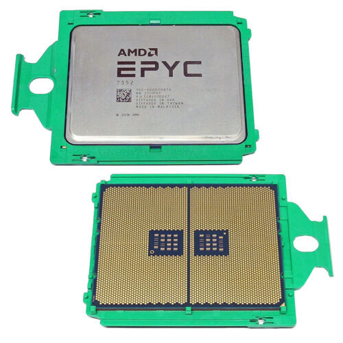 Amd Epyc 7552 48-Core 2.2Ghz Sp3 192Mb L3 Cache 100-000000076 Bb2111Pgt-