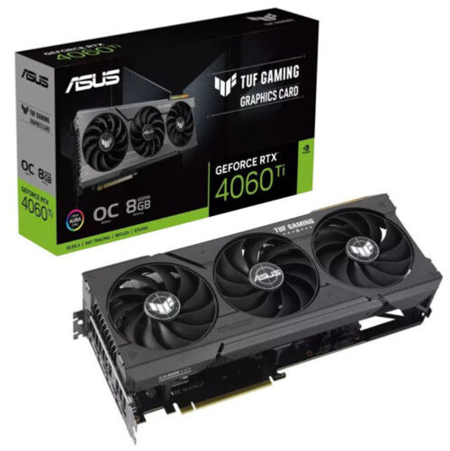 Asus Nvidia Geforce Tuf-Rtx4060Ti-O8G-Gaming Tuf Gaming Rtx 4060 Ti 8Gb Gddr6 Oc